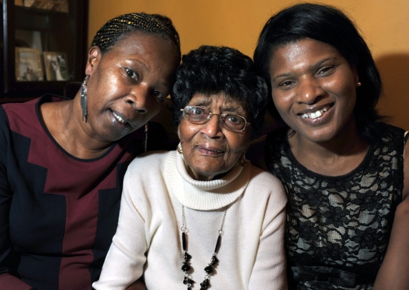 SKNVibes Kittitian woman celebrates her 100th birthday in North Leeds